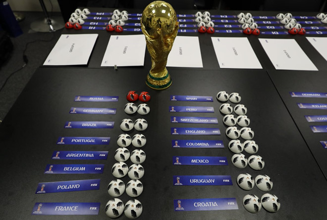 ĐT Bồ Đào Nha gặp Tây Ban Nha ngay vòng bảng World Cup 2018 ĐT Bồ Đào Nha gặp Tây Ban Nha ngay vòng bảng World Cup 2018
